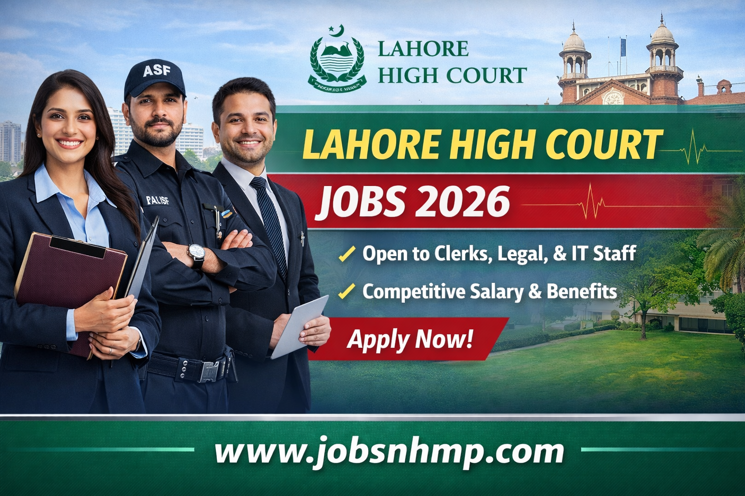 Lahore High Court Jobs 2026 – Apply Online for Latest Vacancies