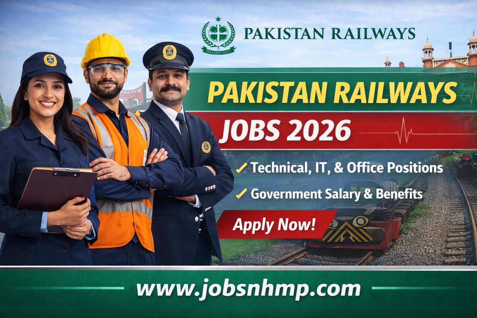 Pakistan Railways Jobs 2026 – Apply Online for Latest Vacancies