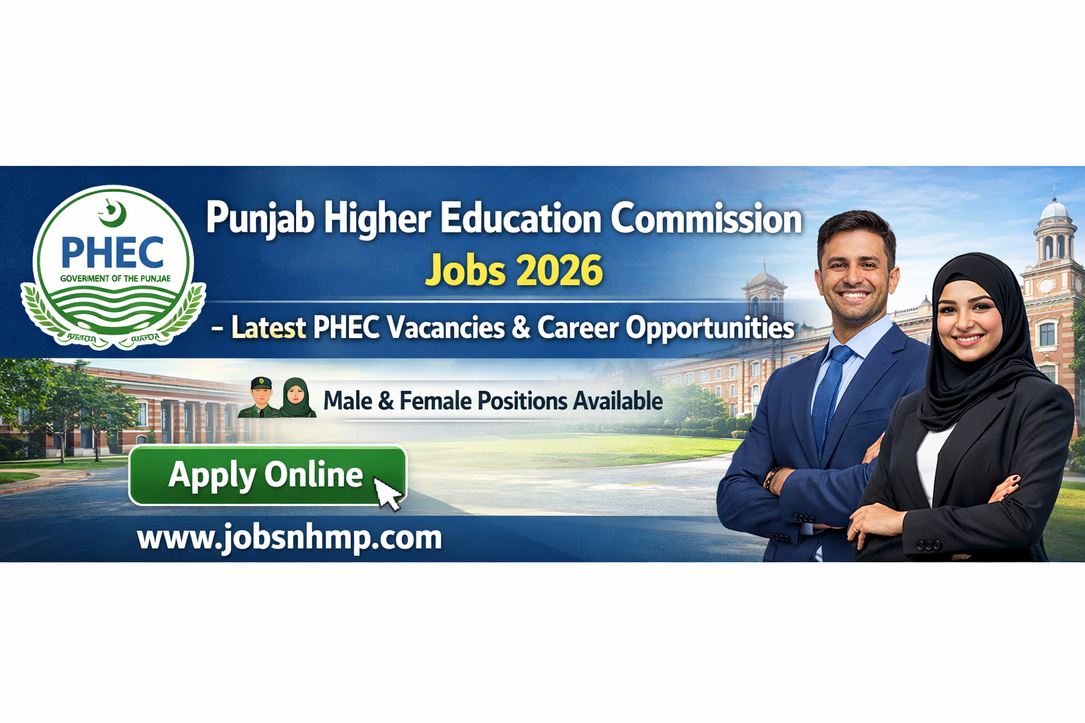 Punjab Higher Education Commission Jobs 2026 – Latest PHEC Vacancies & Career Opportunities