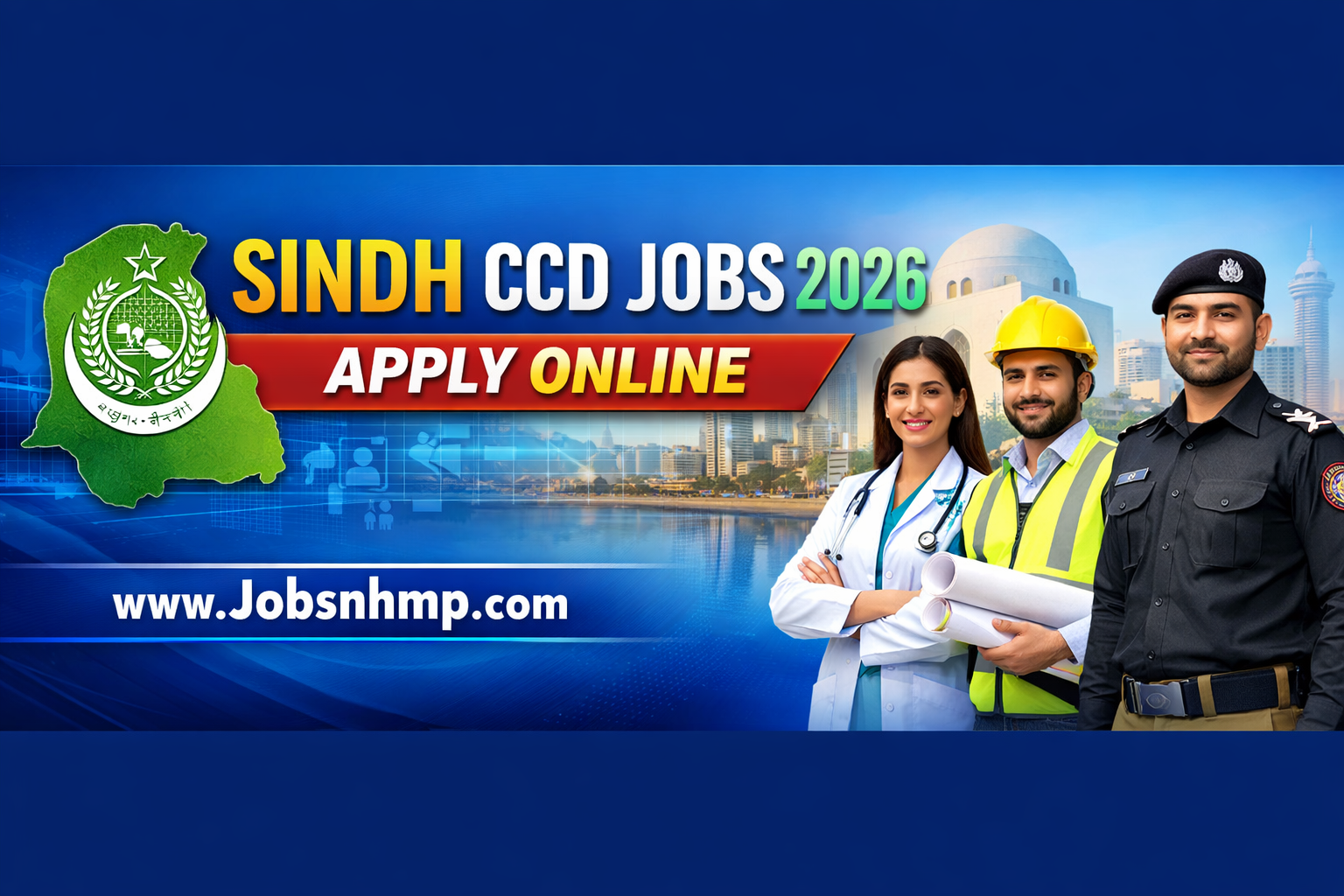 Sindh CCD Jobs 2026 – Online Apply | Male/Female