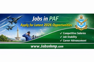 Jobs in PAF – Pakistan Air Force Apply Online
