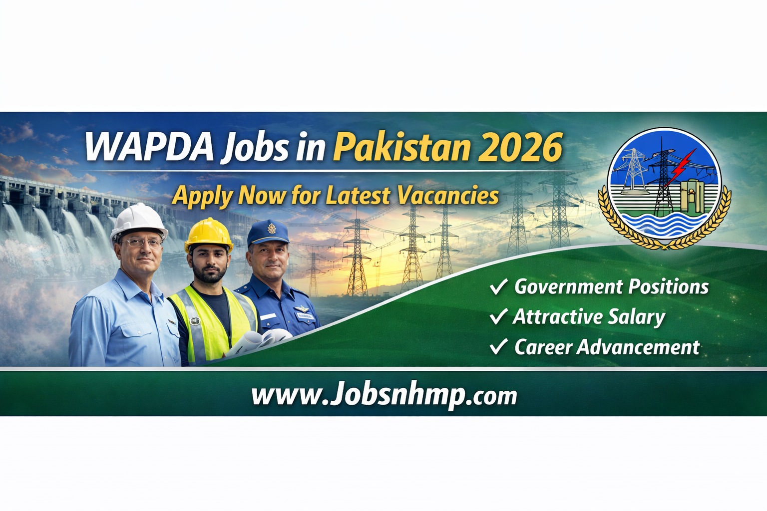 WAPDA Jobs in Pakistan 2026 – Apply Online www.wapda.gov.pk