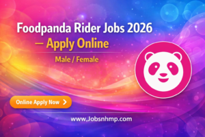 Foodpanda Rider Jobs 2026 – Apply Online for Delivery Rider Positions